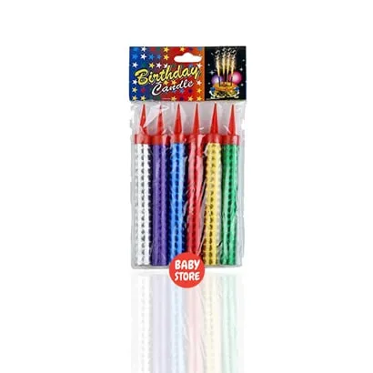 Birthday Cake Sparklers Candle (6 Pieces) Small Size